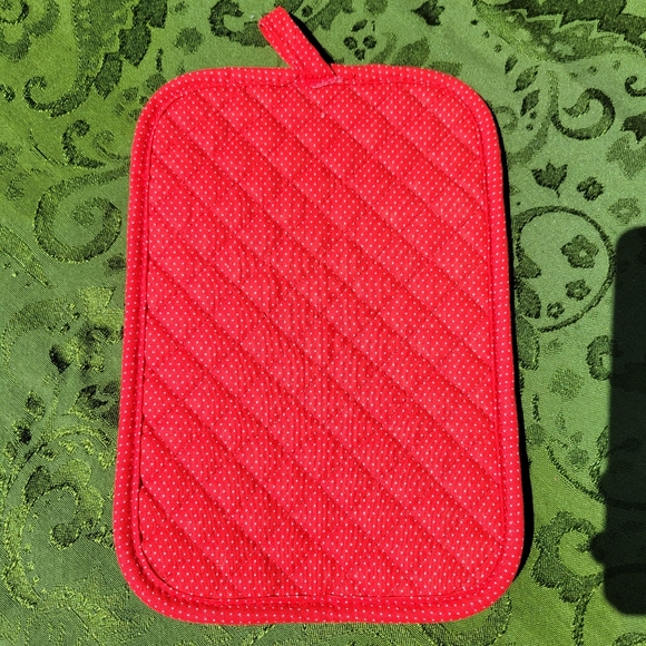 Adorable strawberry vintage pot holder - Picture 2 of 2